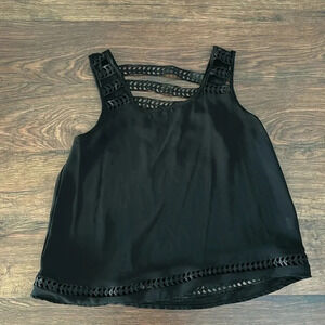 Sheer Black Tank Top | Black Tank Top